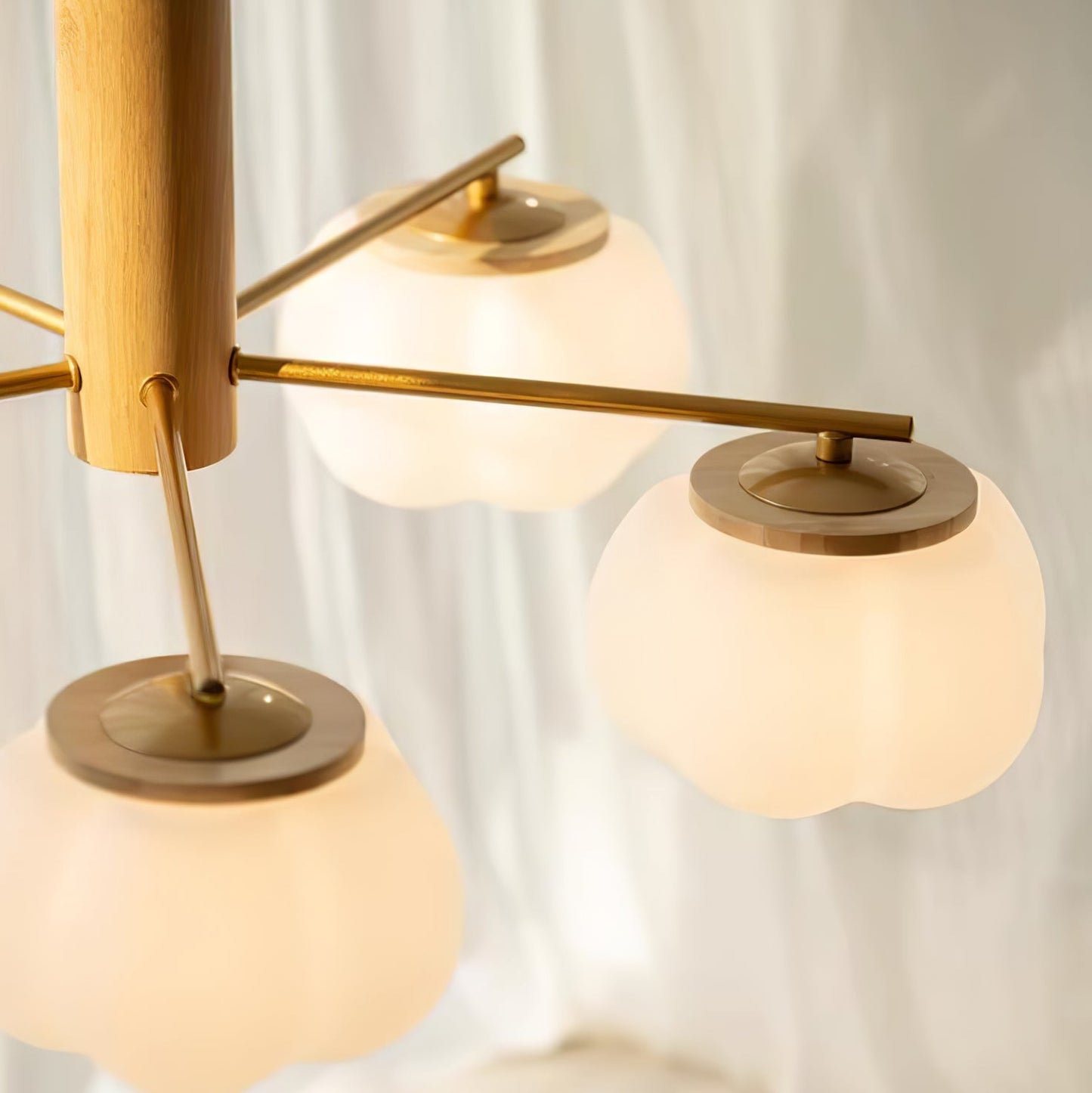 Cotton Balls Chandelier - YIOSI
