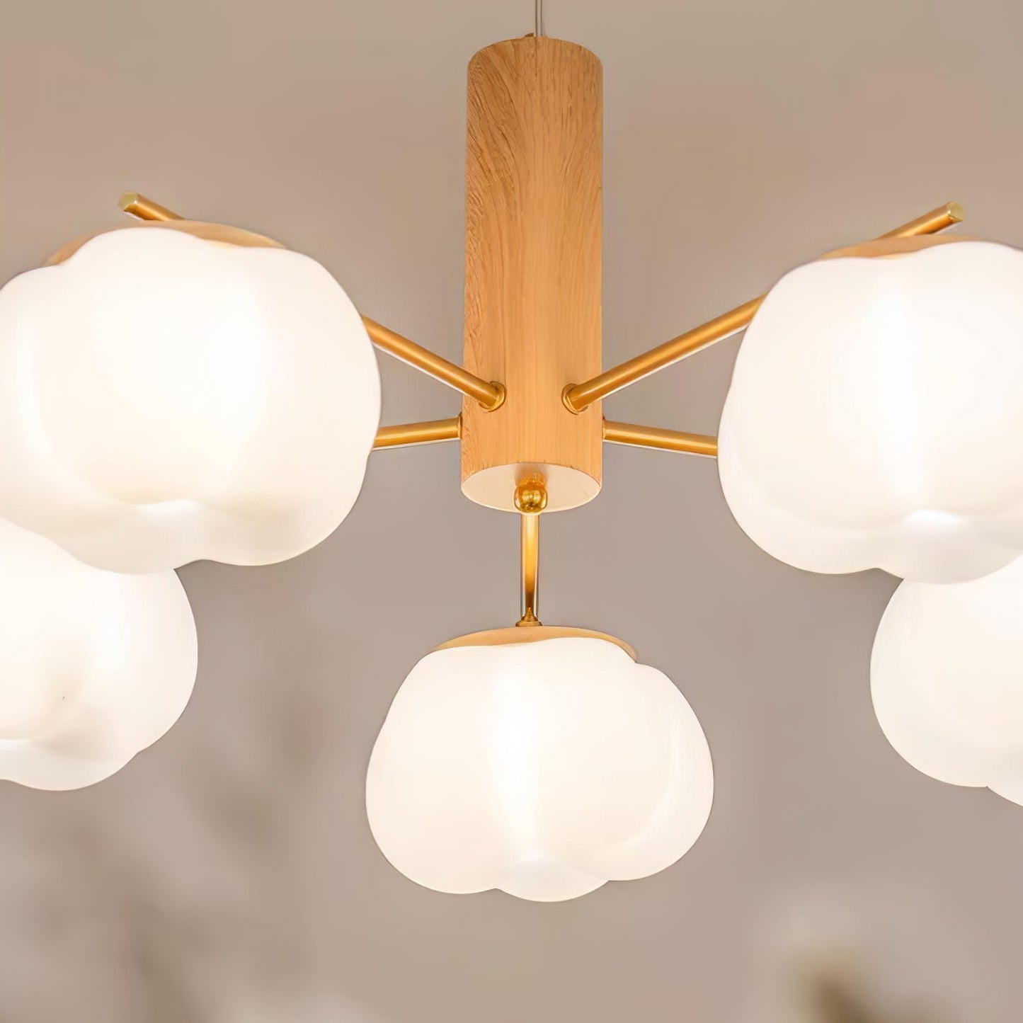 Cotton Balls Chandelier - YIOSI