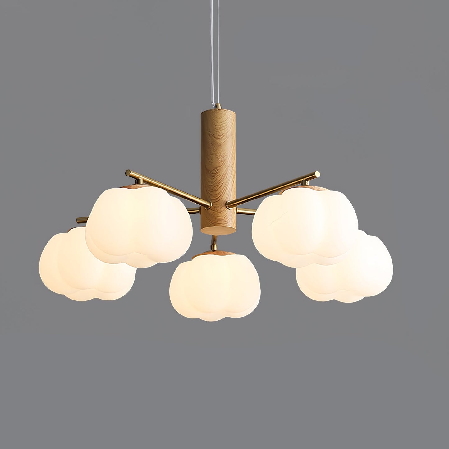 Cotton Balls Chandelier - YIOSI