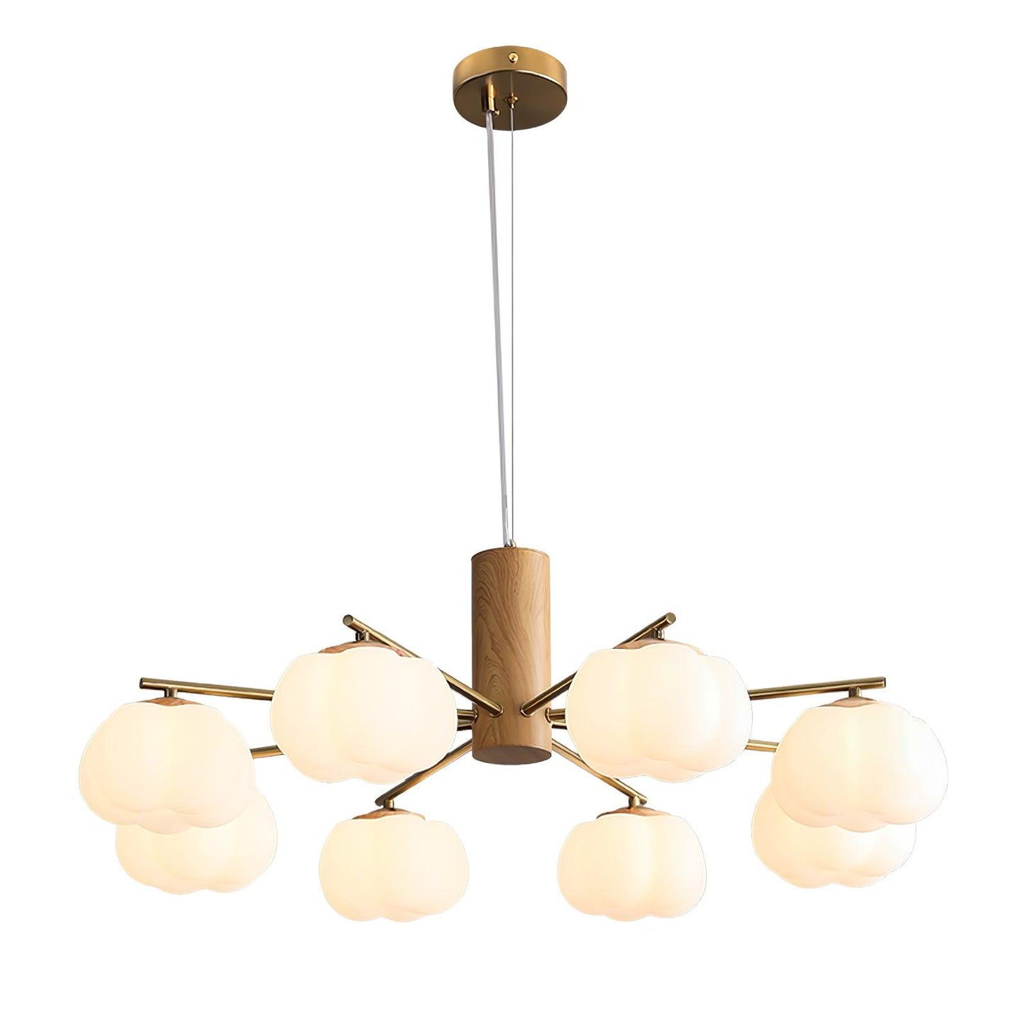 Cotton Balls Chandelier - YIOSI