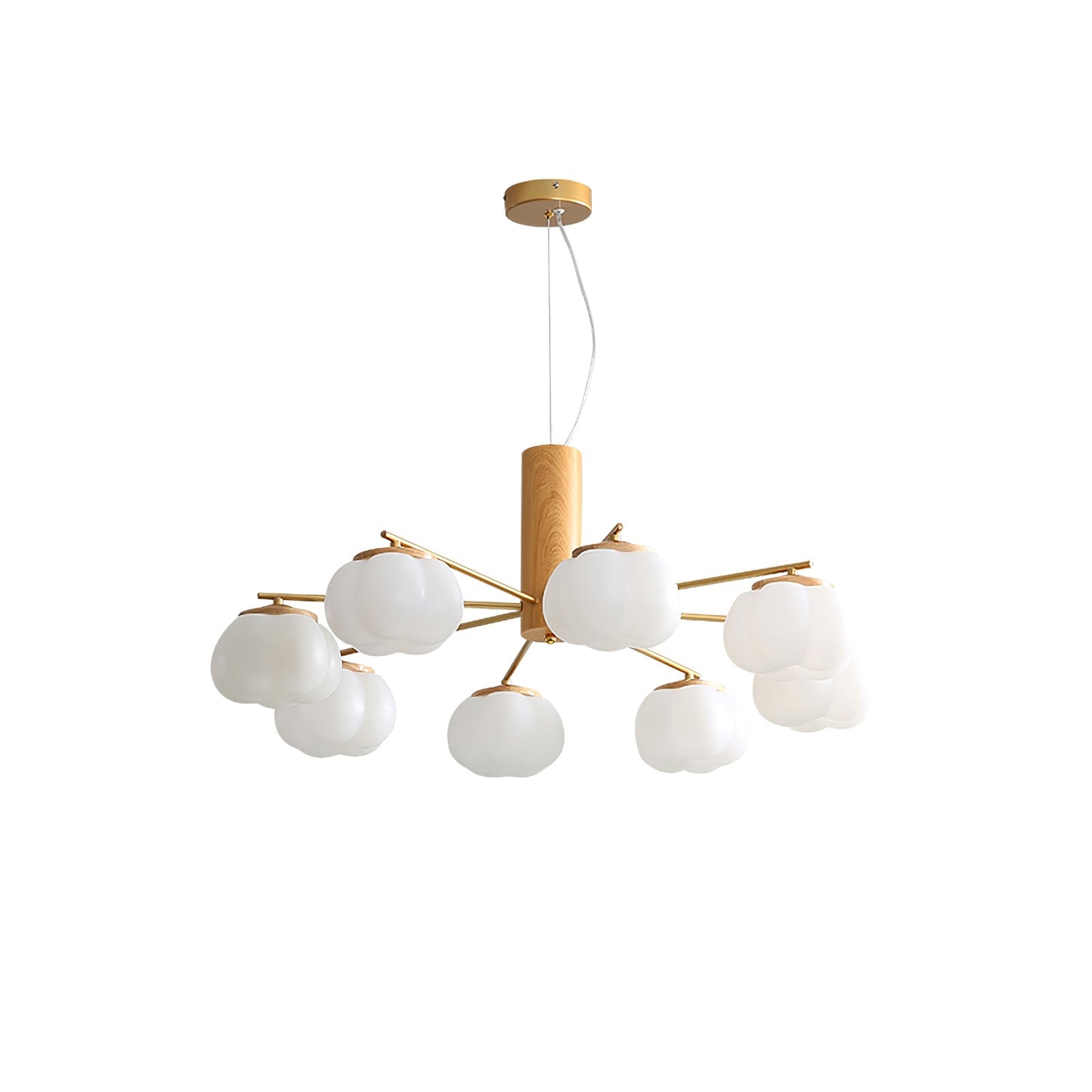 Cotton Balls Chandelier - YIOSI