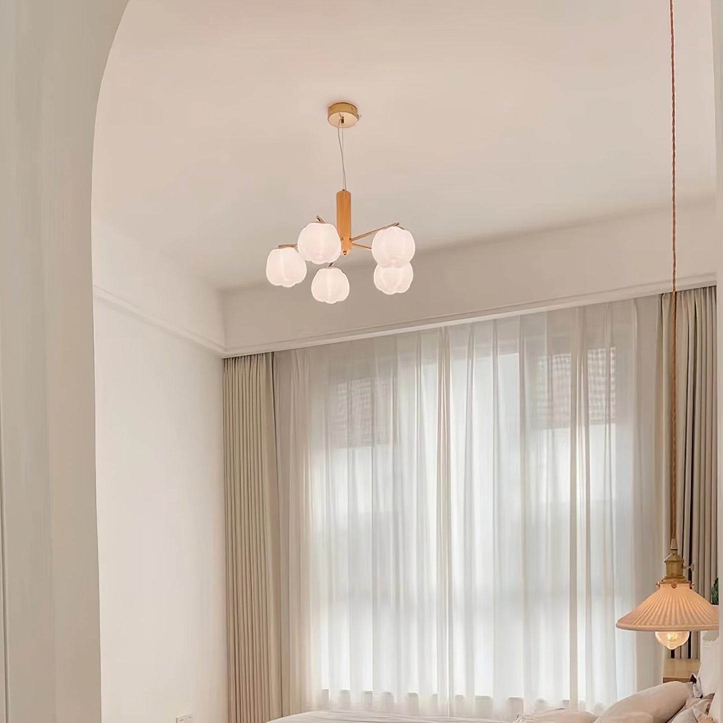Cotton Balls Chandelier - YIOSI