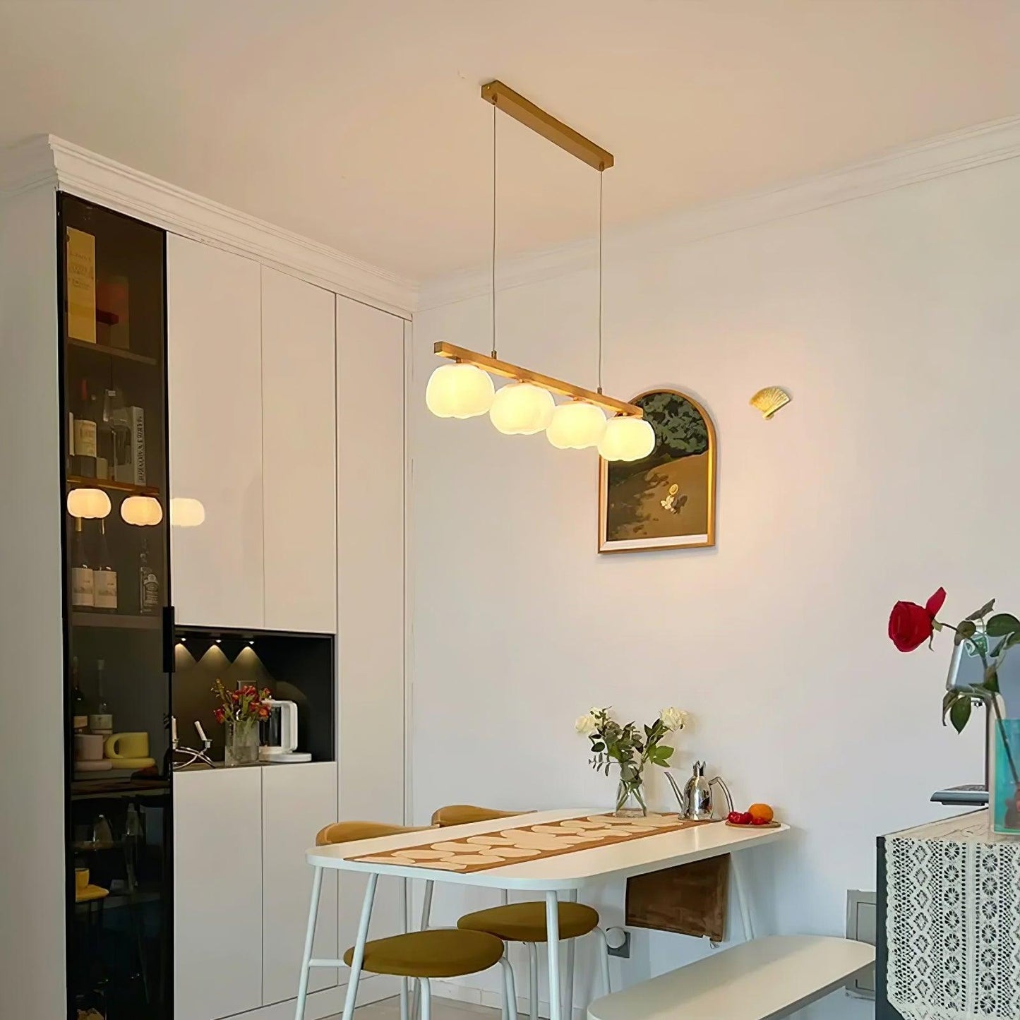 Cotton Balls Chandelier - YIOSI