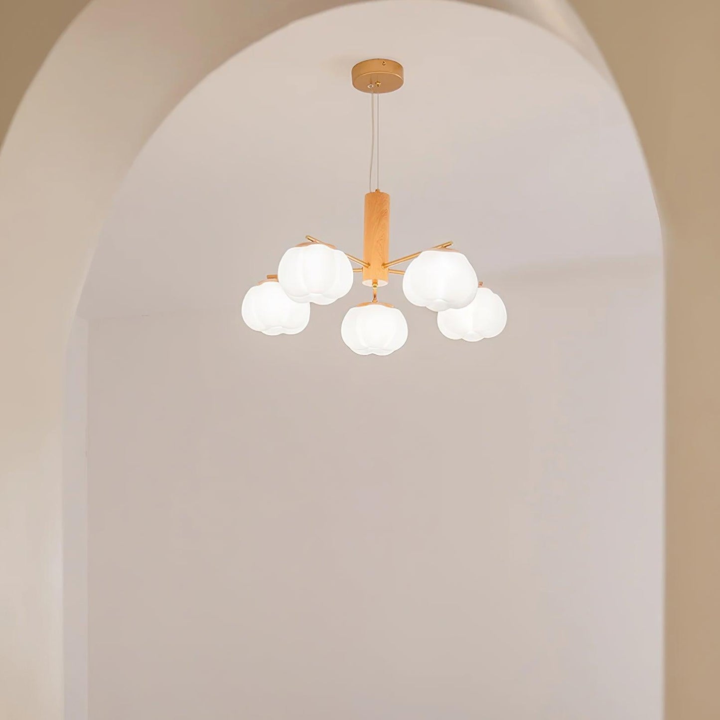 Cotton Balls Chandelier - YIOSI