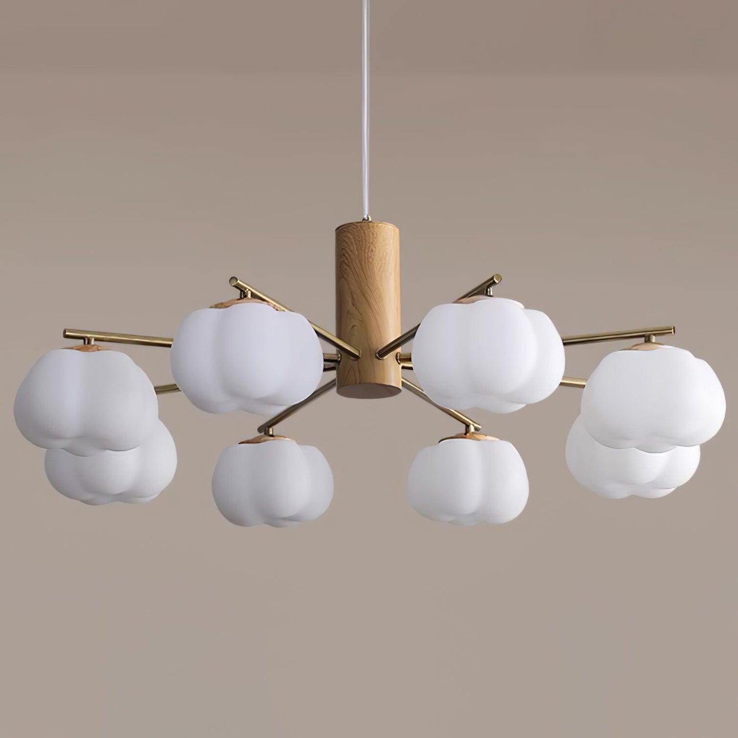 Cotton Balls Chandelier - YIOSI