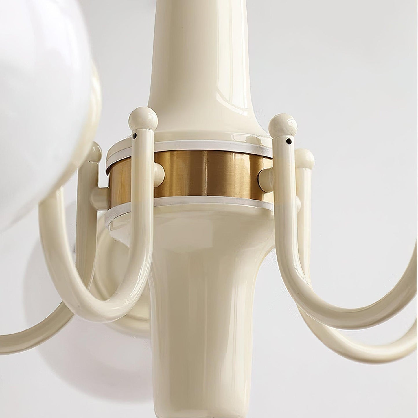 Cream Ball Chandelier - YIOSI