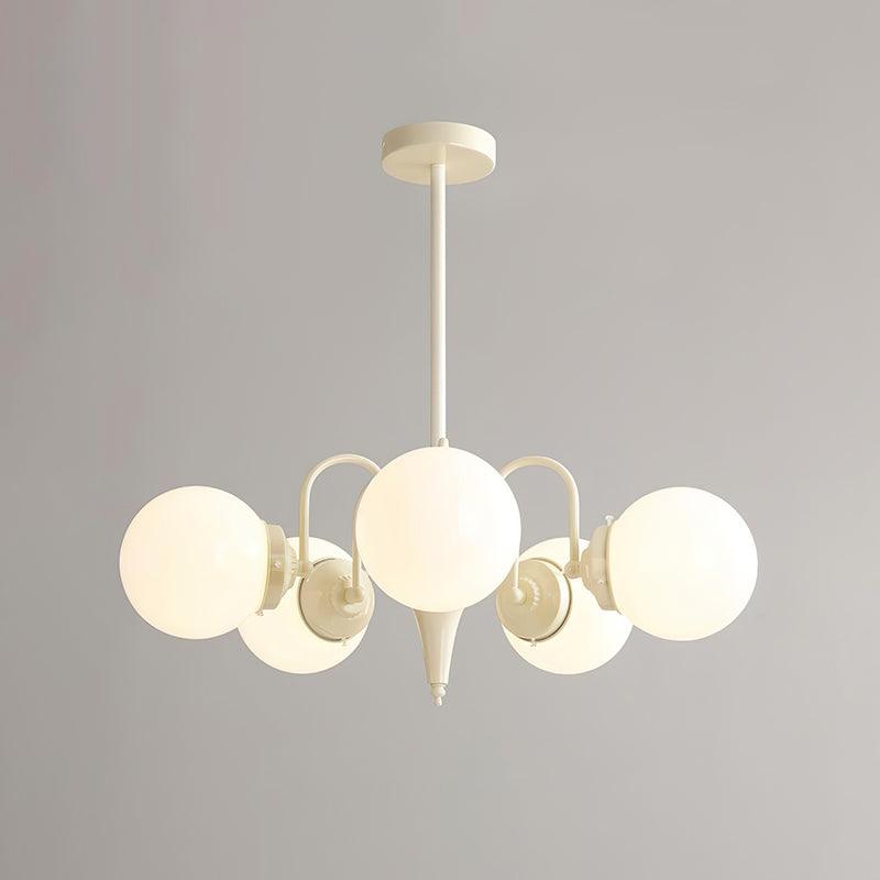 Cream Ball Chandelier - YIOSI