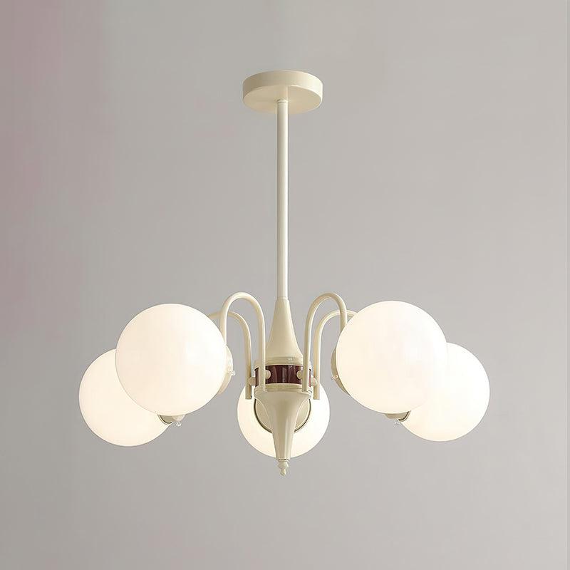 Cream Ball Chandelier - YIOSI