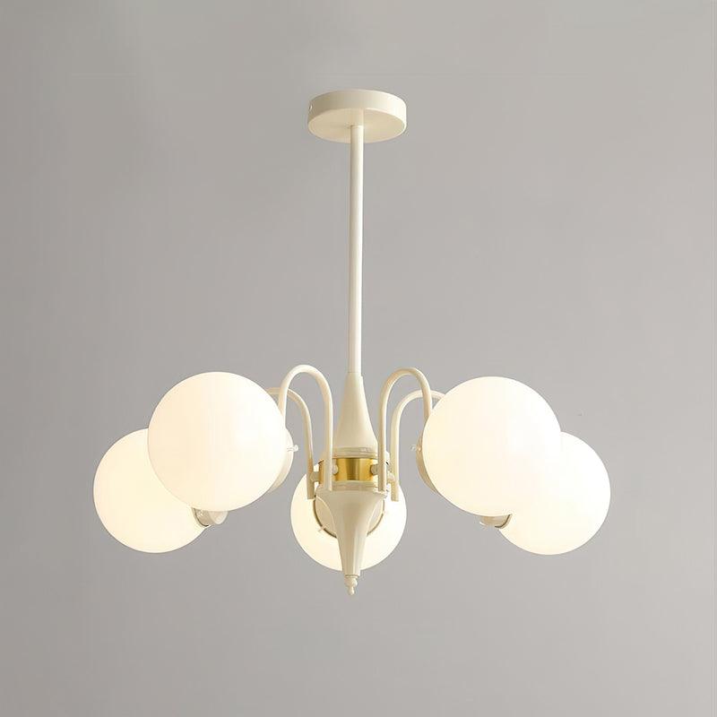 Cream Ball Chandelier - YIOSI