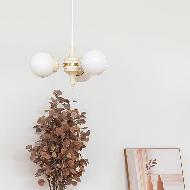 Cream Ball Chandelier - YIOSI