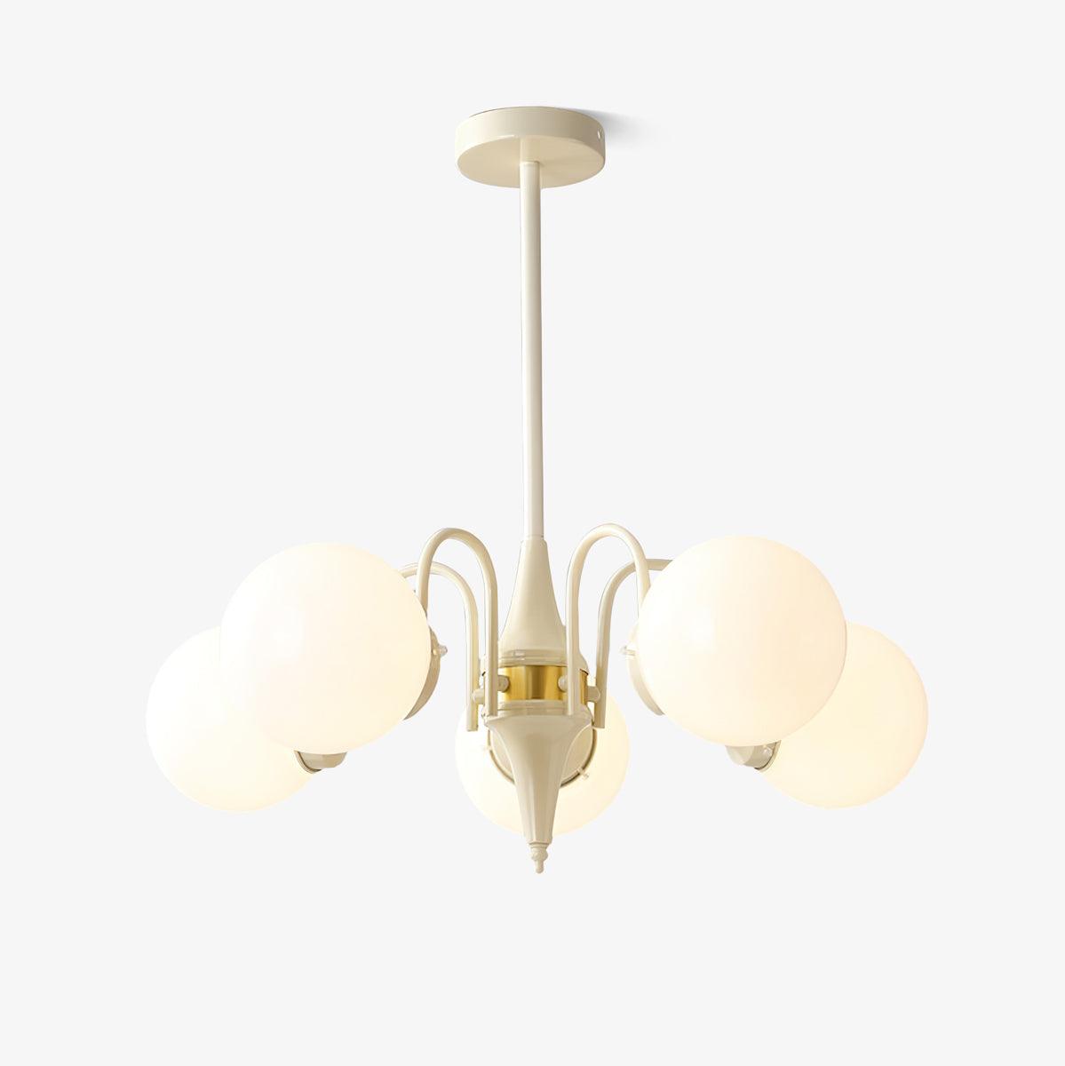 Cream Ball Chandelier - YIOSI