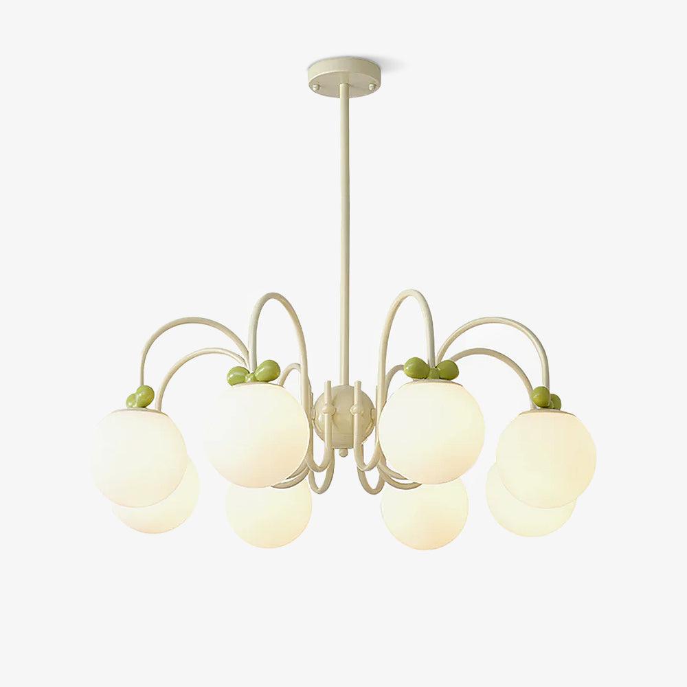 Cream Cherry Chandelier - YIOSI