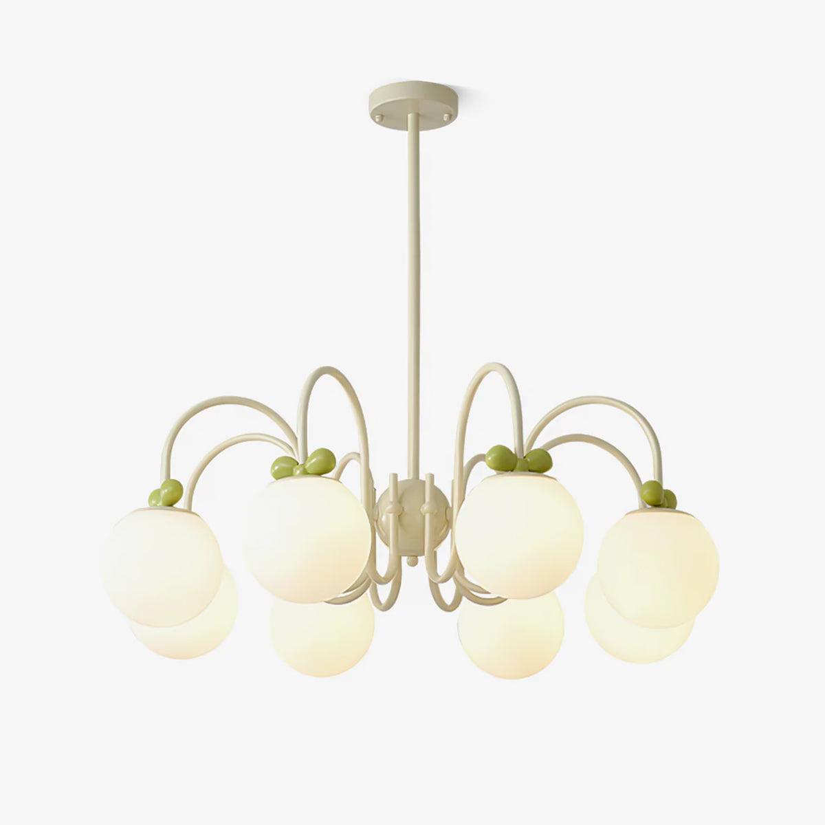 Cream Cherry Chandelier - YIOSI