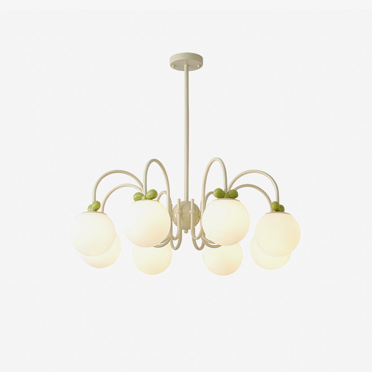 Cream Cherry Chandelier - YIOSI