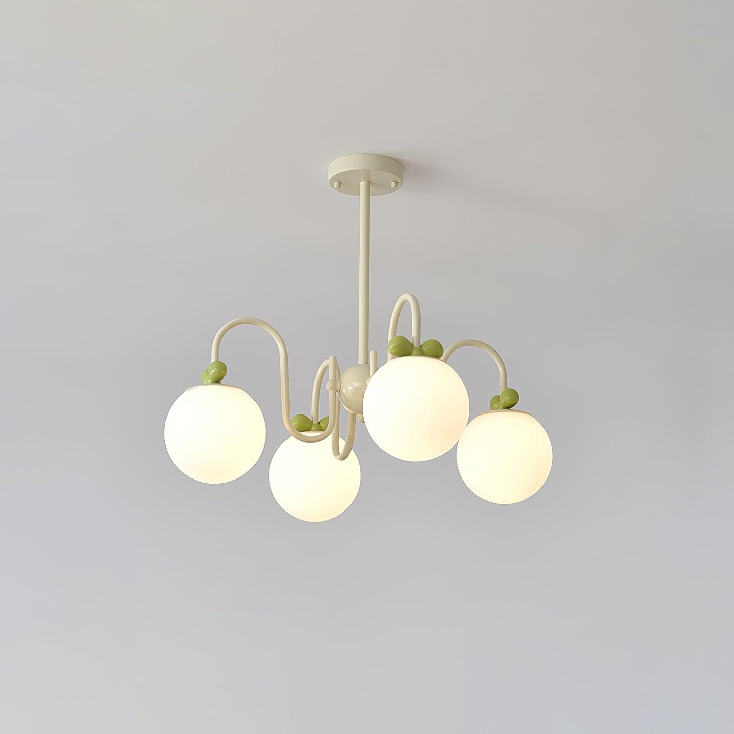 Cream Cherry Chandelier - YIOSI