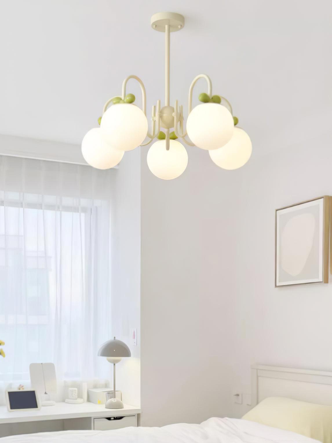 Cream Cherry Chandelier - YIOSI
