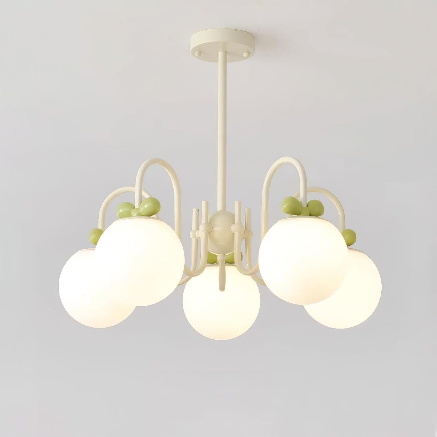 Cream Cherry Chandelier - YIOSI