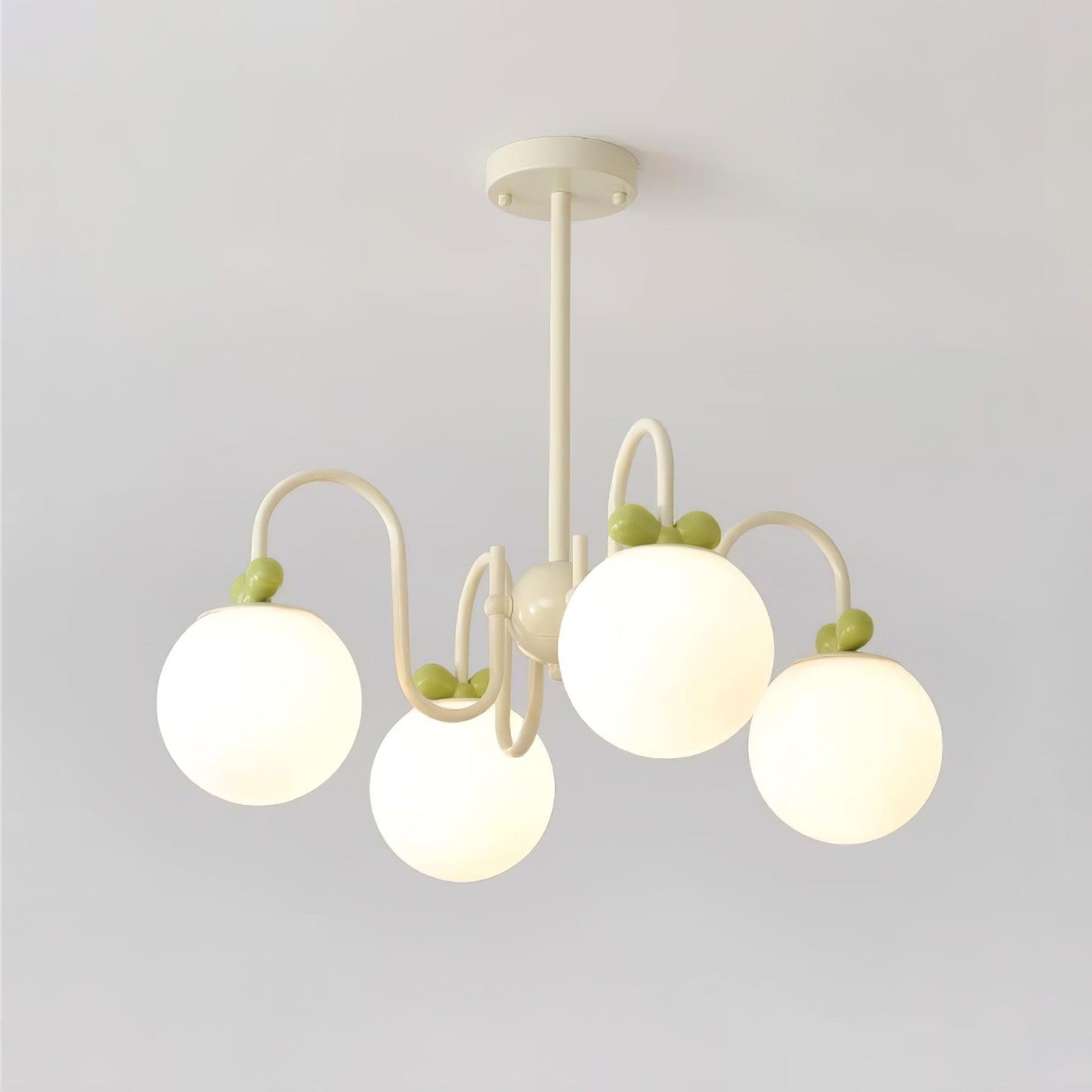 Cream Cherry Chandelier - YIOSI