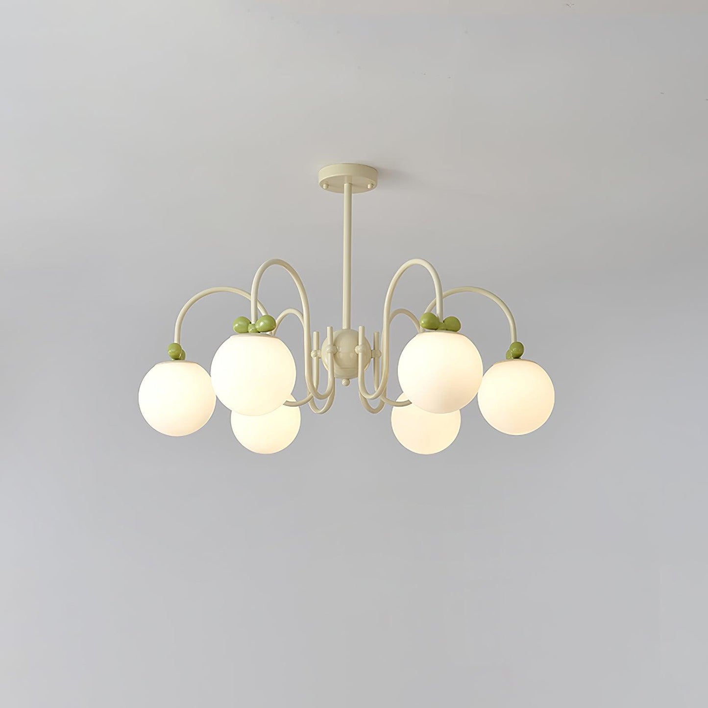 Cream Cherry Chandelier - YIOSI