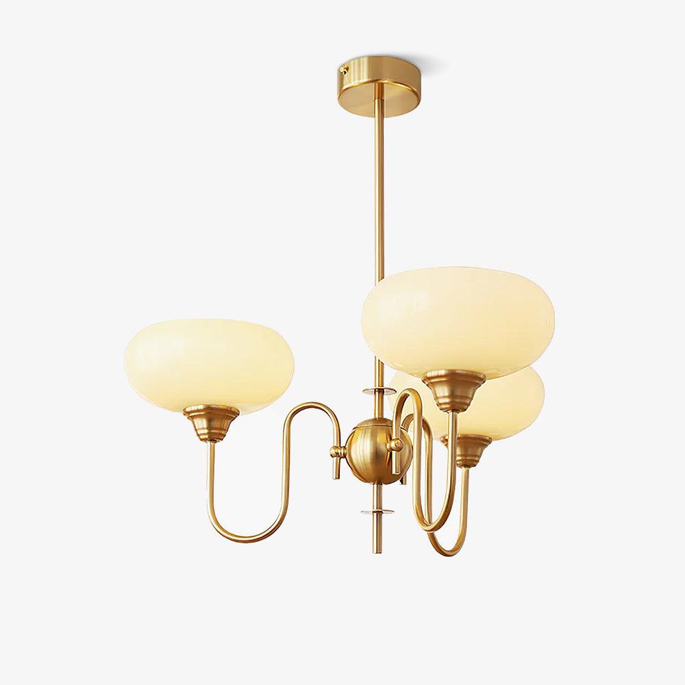 Creamy Persimmon Chandelier - YIOSI