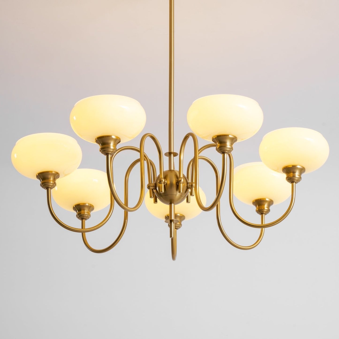 Creamy Persimmon Chandelier - YIOSI