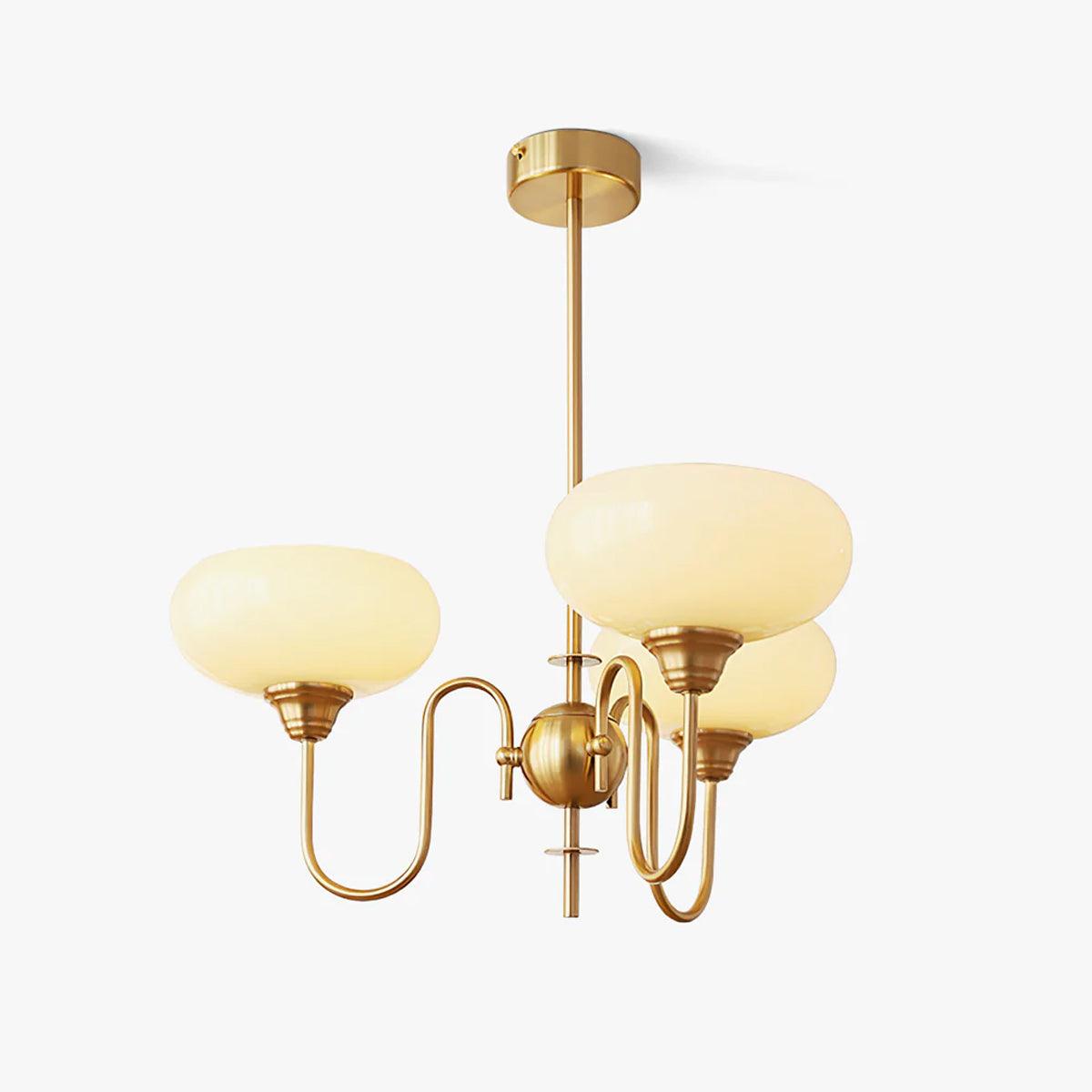 Creamy Persimmon Chandelier - YIOSI
