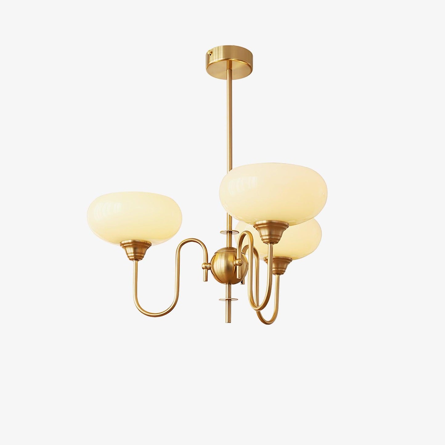 Creamy Persimmon Chandelier - YIOSI