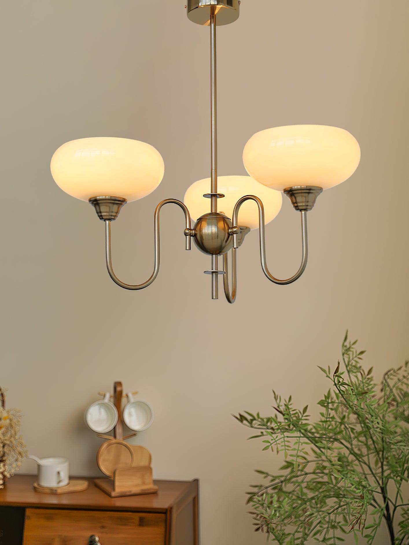 Creamy Persimmon Chandelier - YIOSI