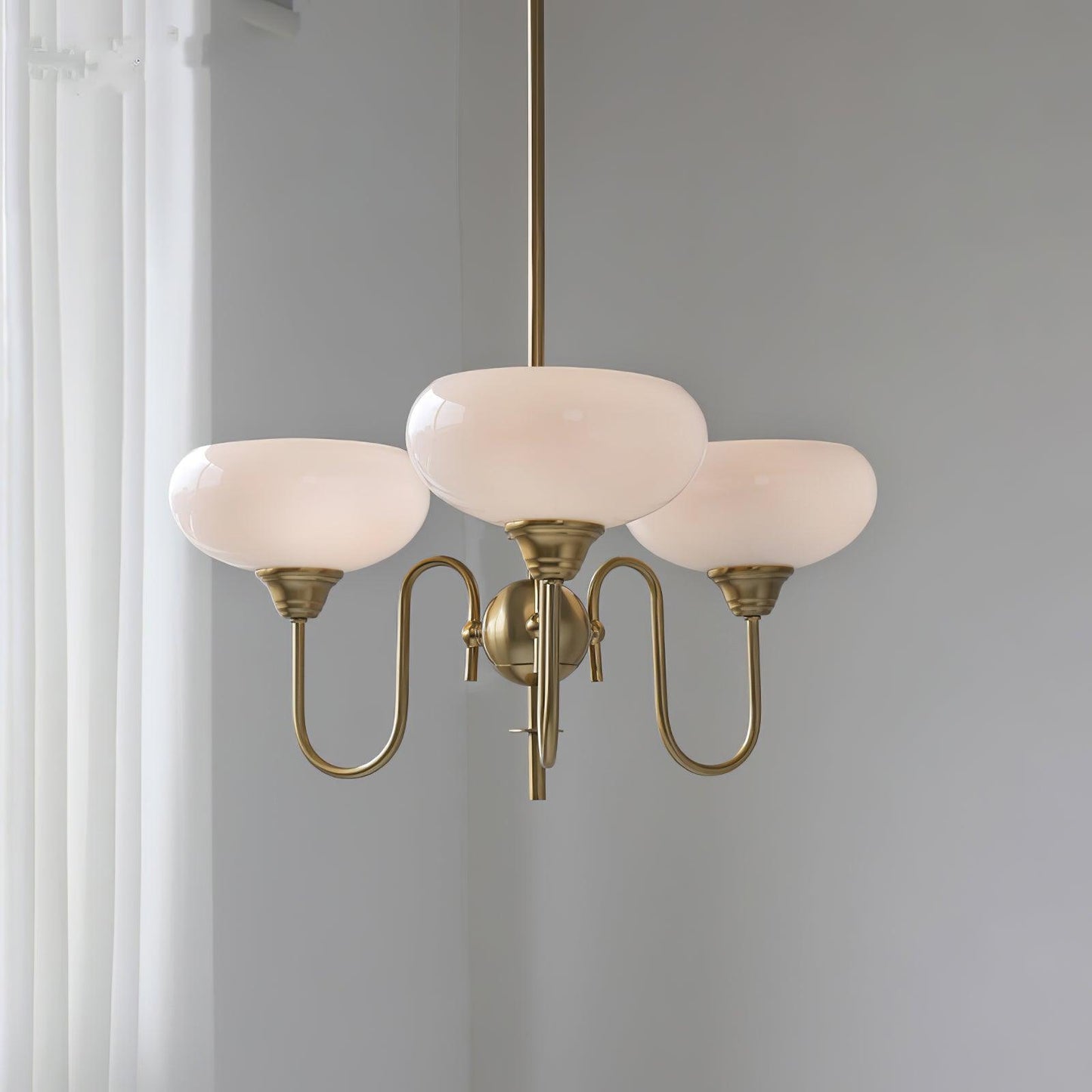 Creamy Persimmon Chandelier - YIOSI