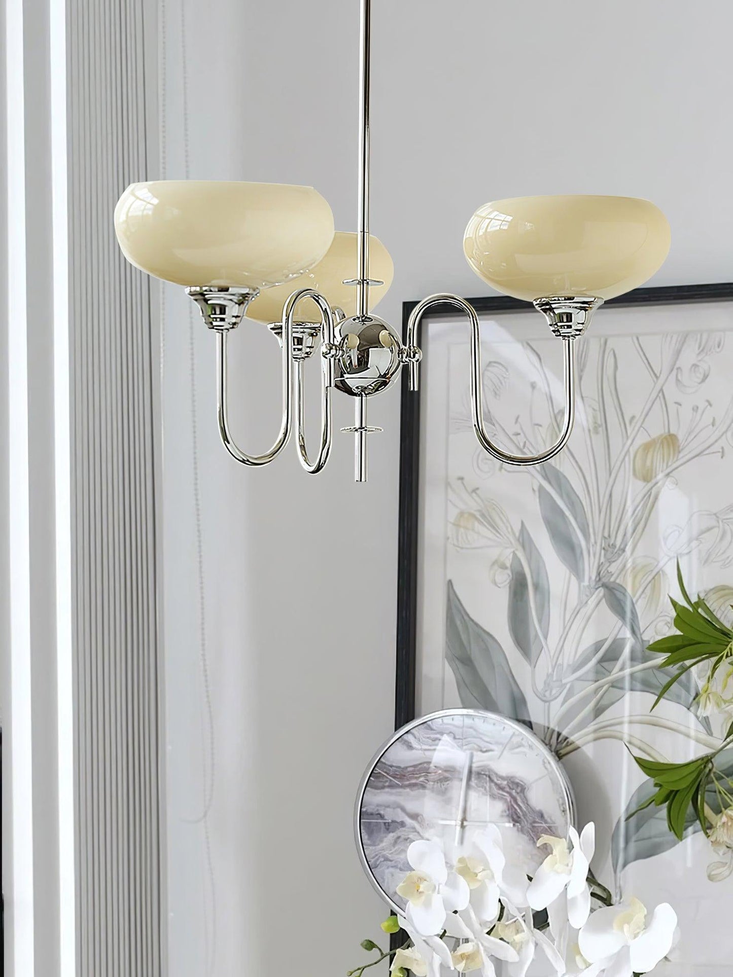 Creamy Persimmon Chandelier - YIOSI