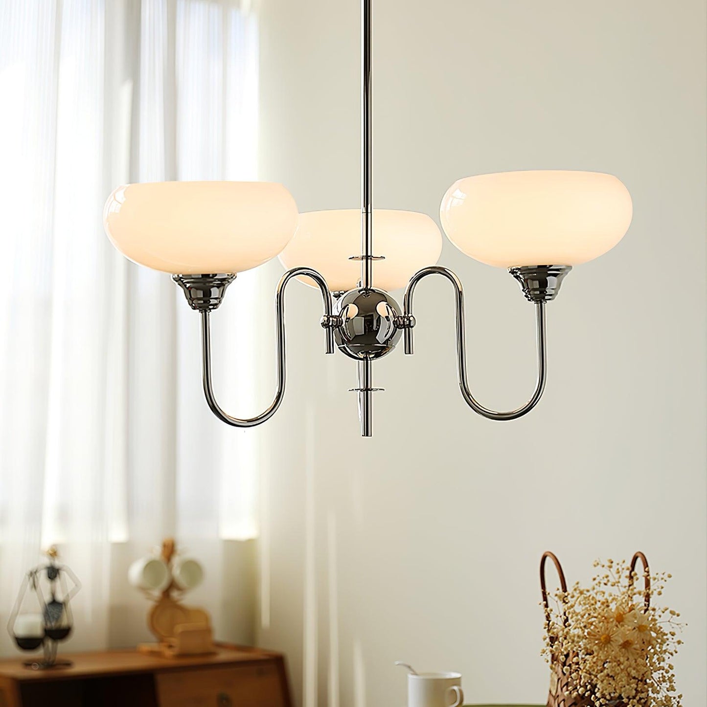 Creamy Persimmon Chandelier - YIOSI