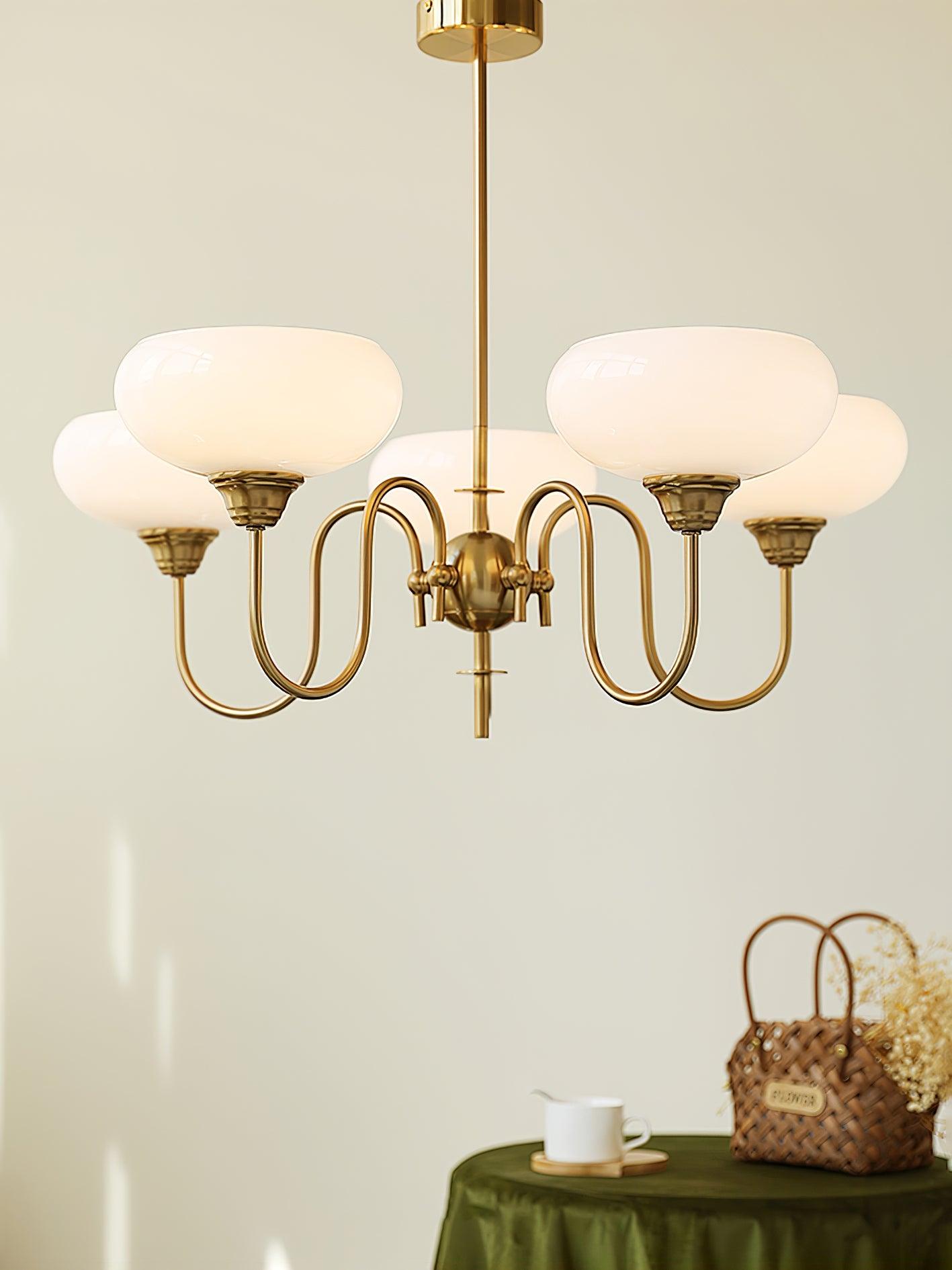Creamy Persimmon Chandelier - YIOSI