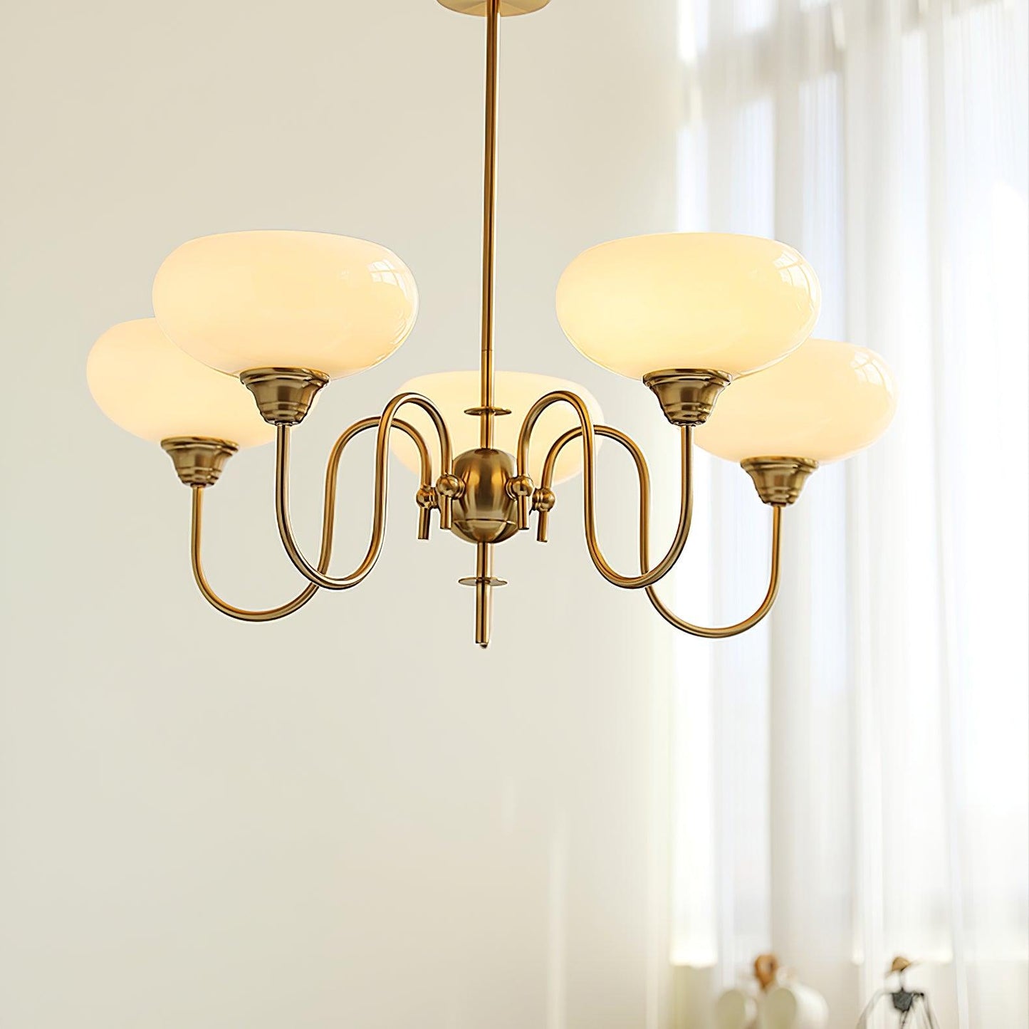 Creamy Persimmon Chandelier - YIOSI