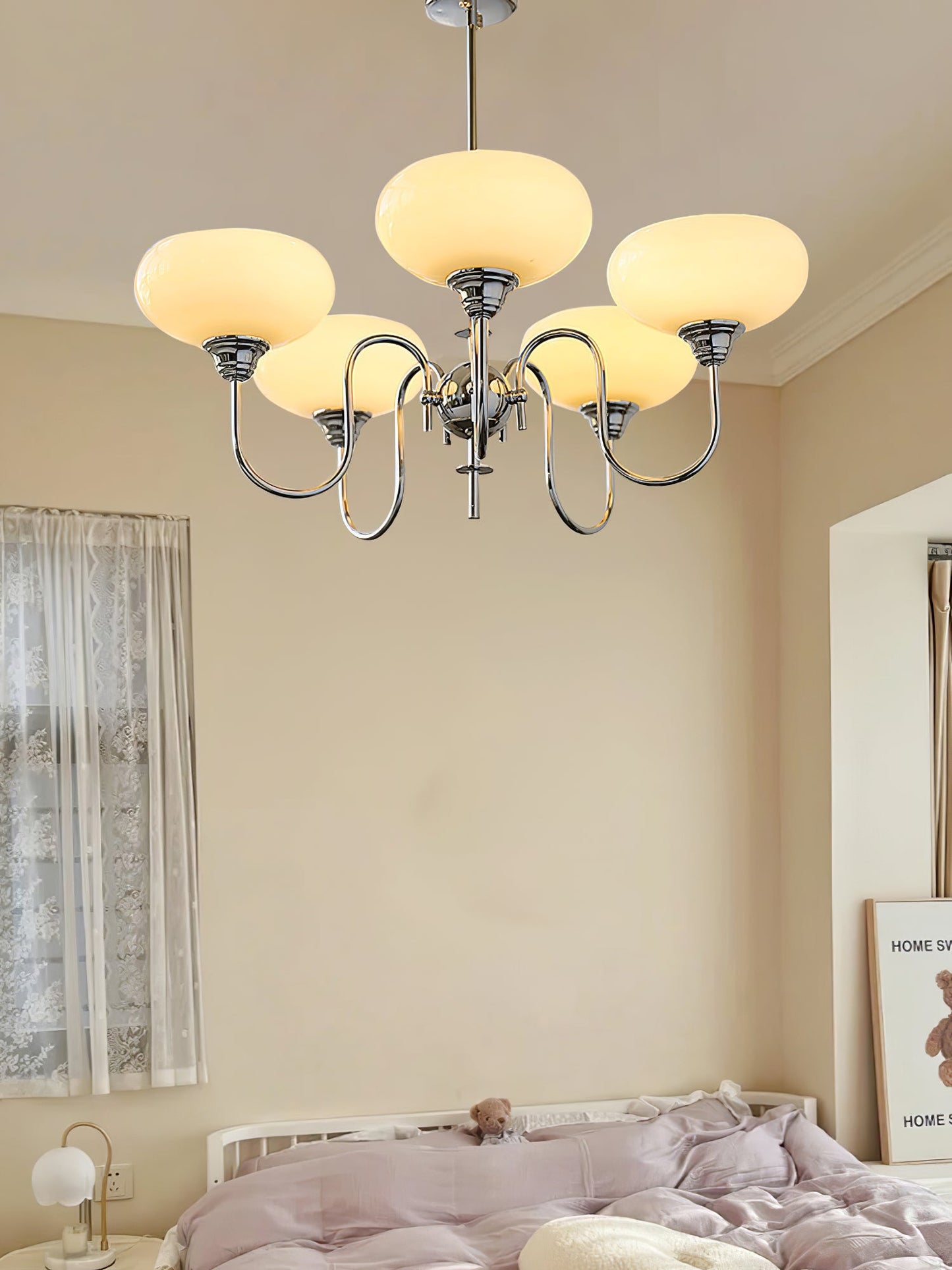 Creamy Persimmon Chandelier - YIOSI