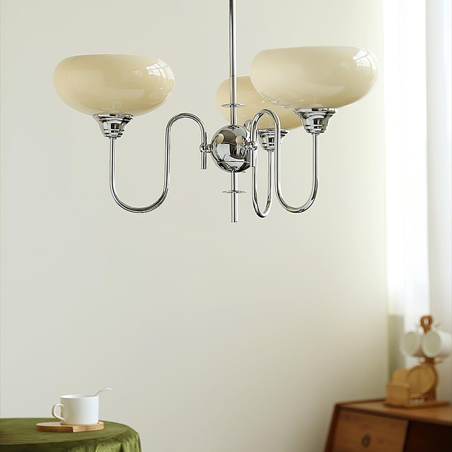 Creamy Persimmon Chandelier - YIOSI