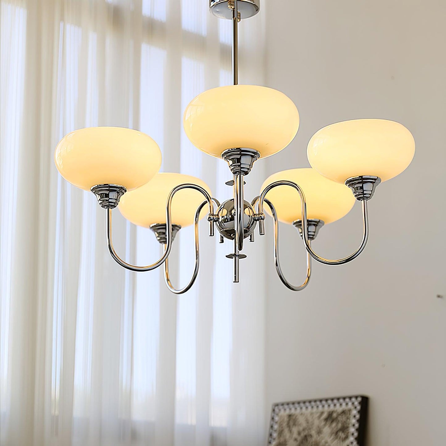Creamy Persimmon Chandelier - YIOSI