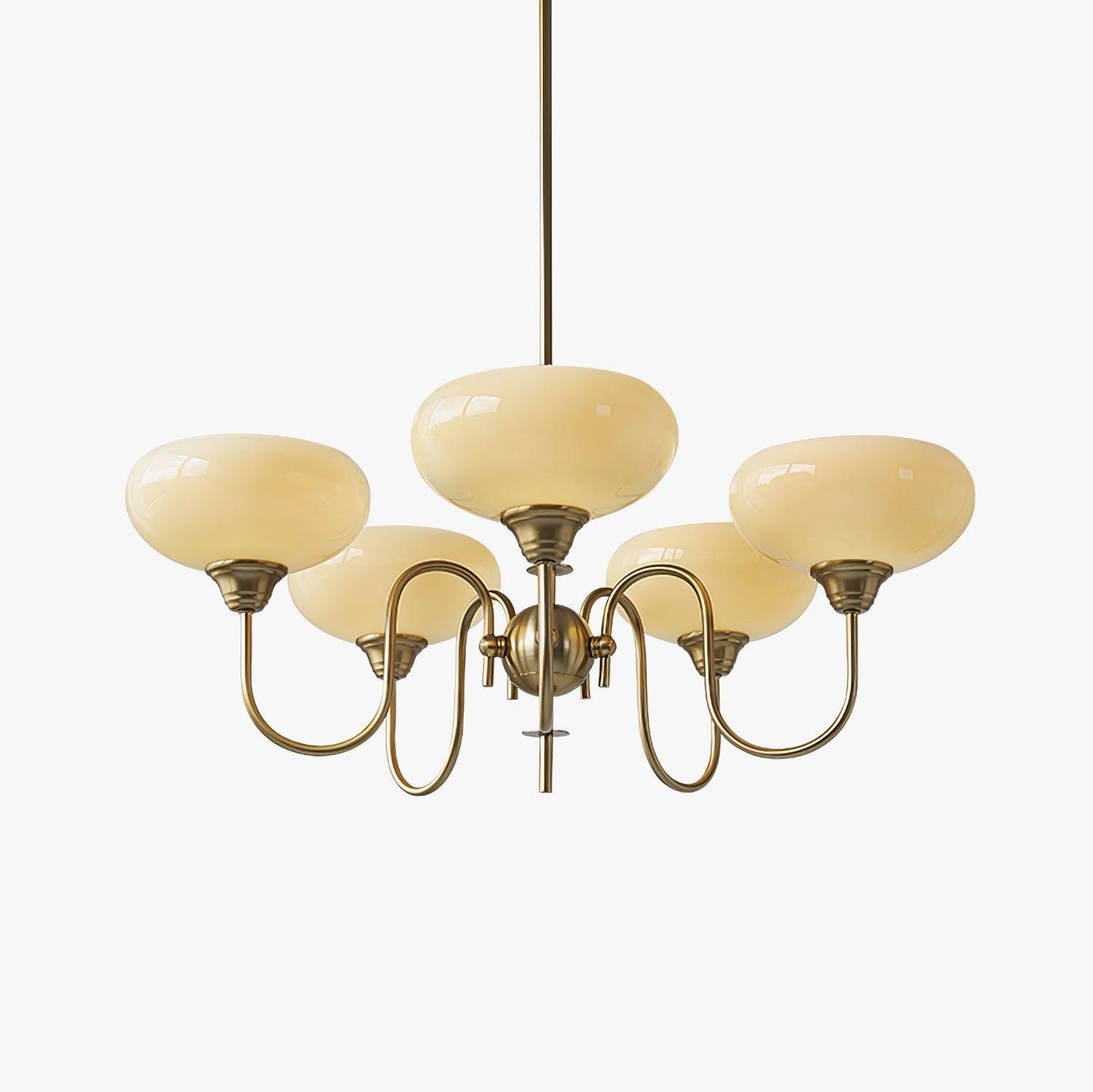 Creamy Persimmon Chandelier - YIOSI