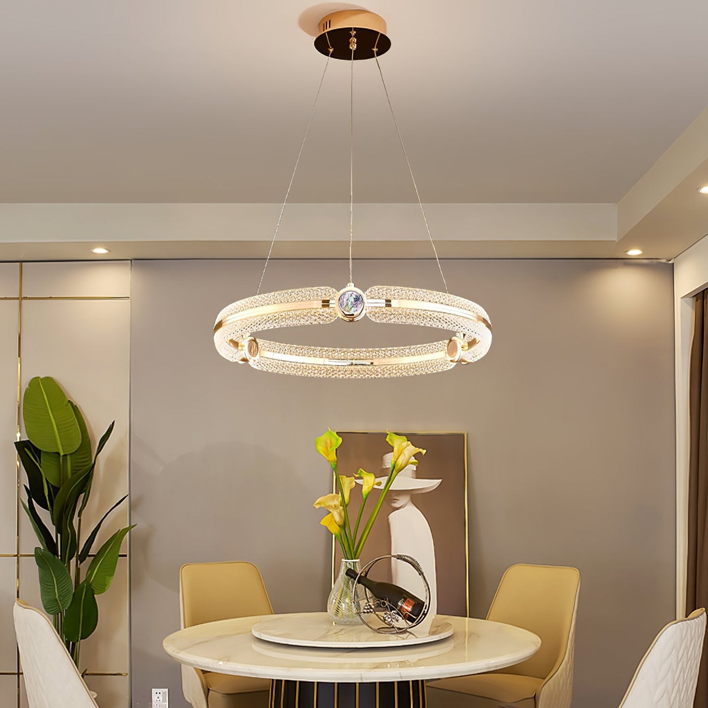 Creative Ring Chandelier - YIOSI