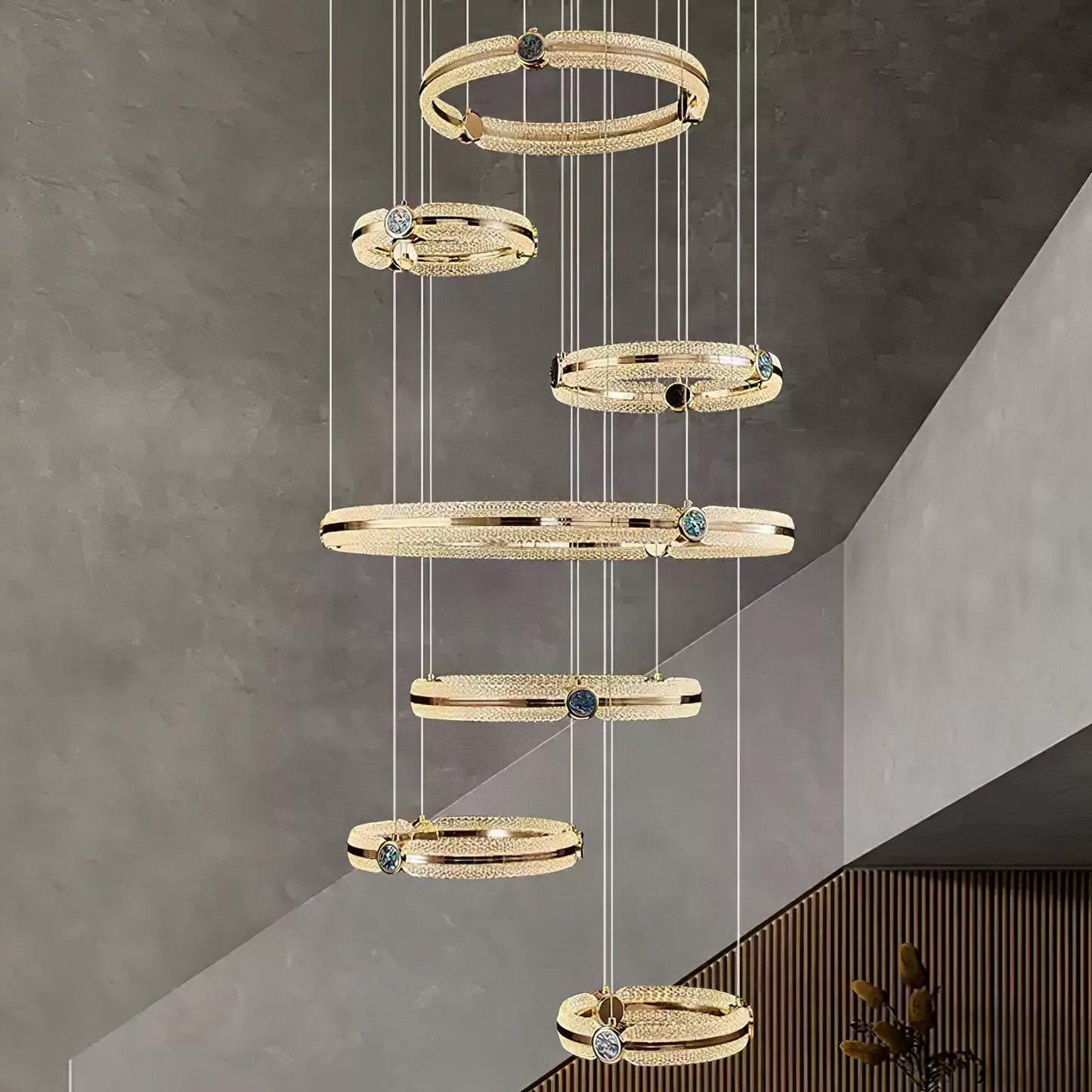 Creative Ring Chandelier - YIOSI