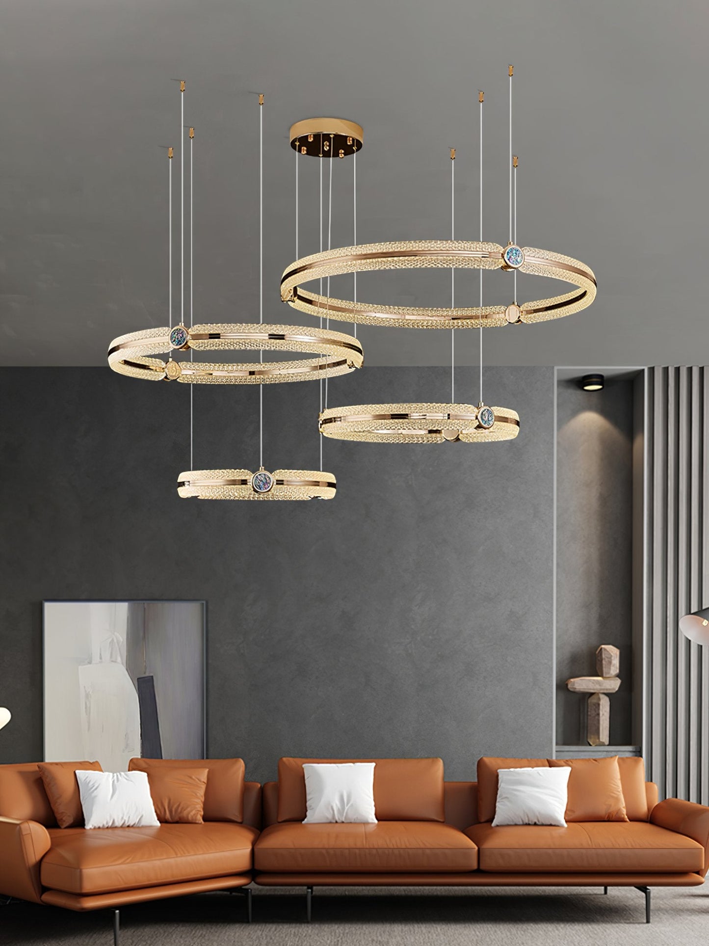 Creative Ring Chandelier - YIOSI
