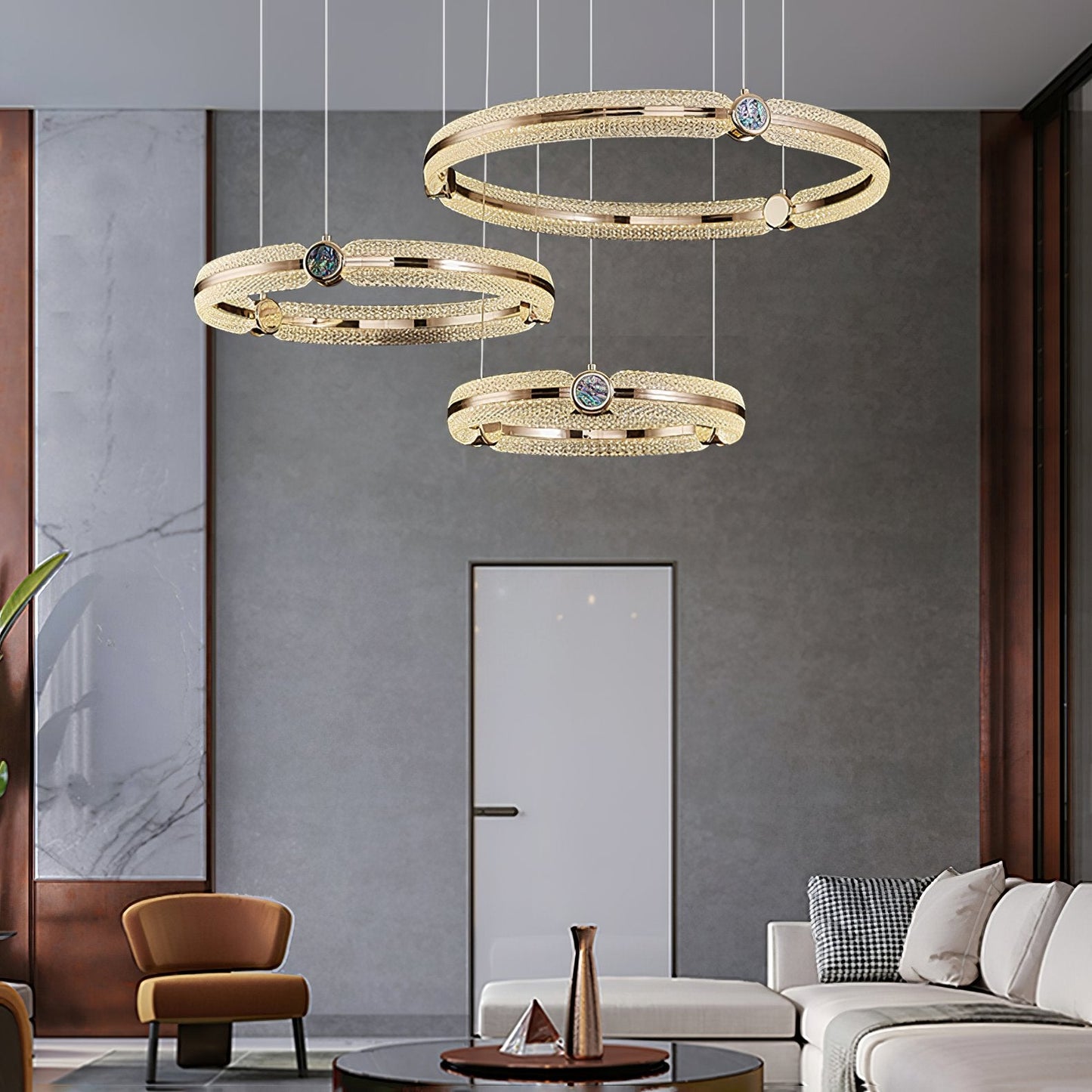 Creative Ring Chandelier - YIOSI