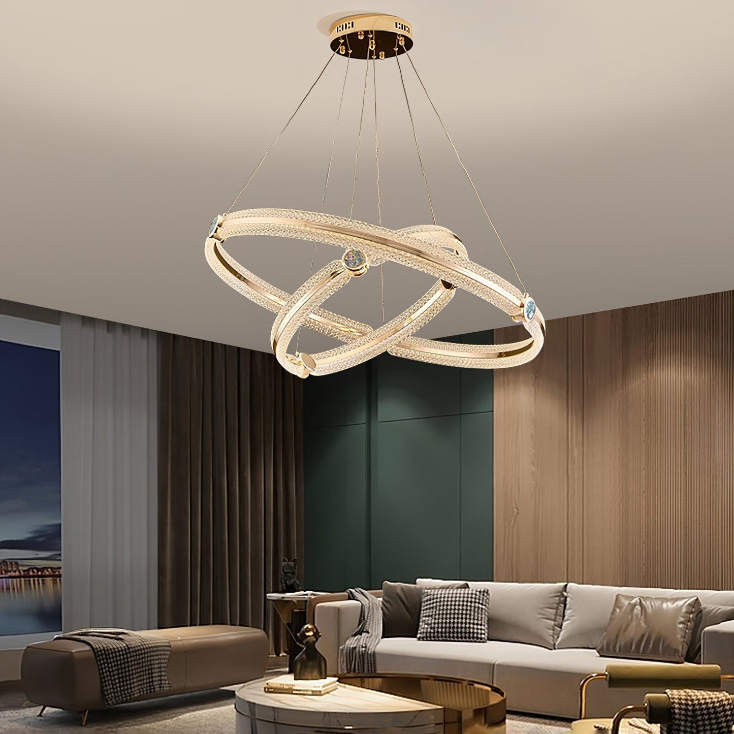 Creative Ring Chandelier - YIOSI