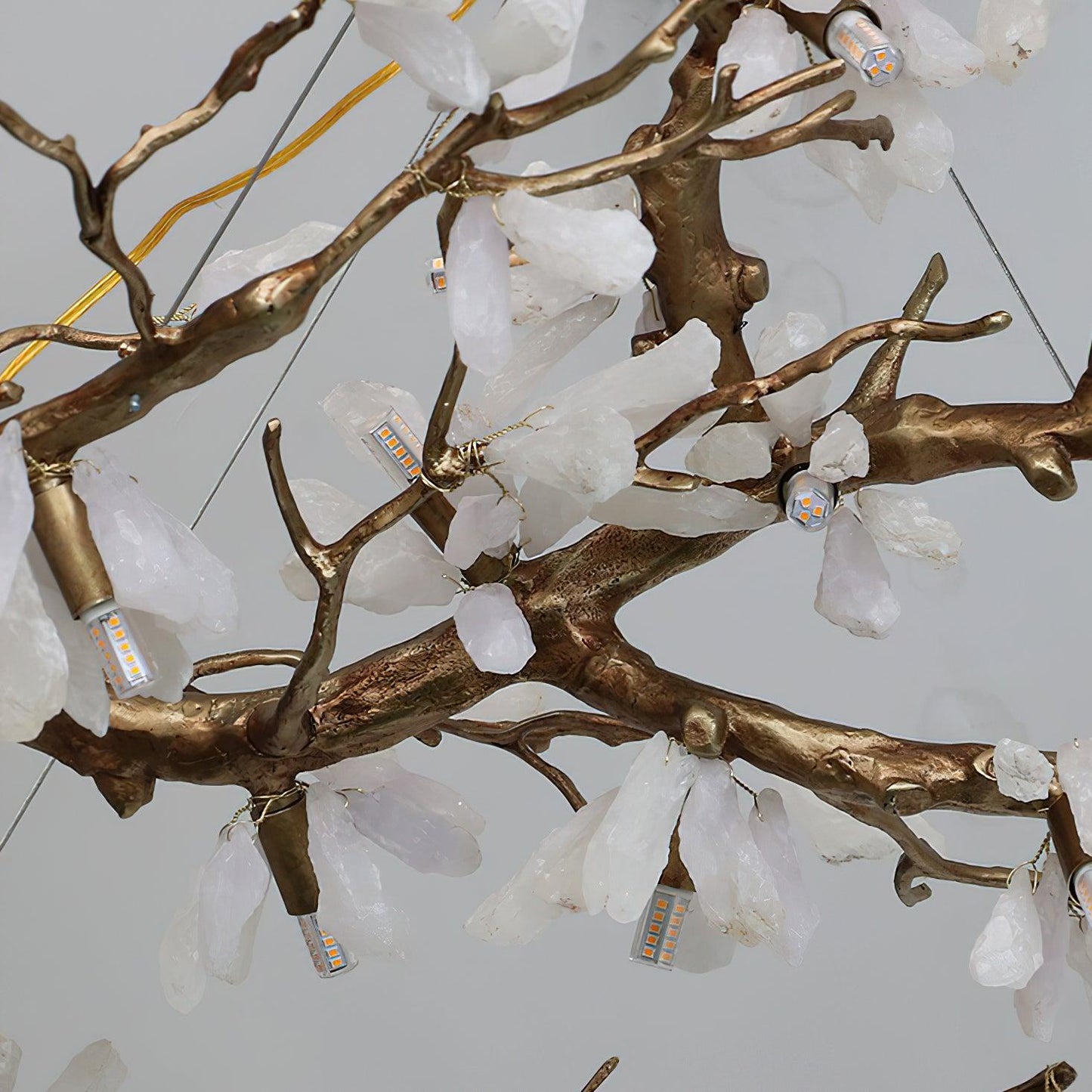Crushed Natural Stone Chandelier - YIOSI