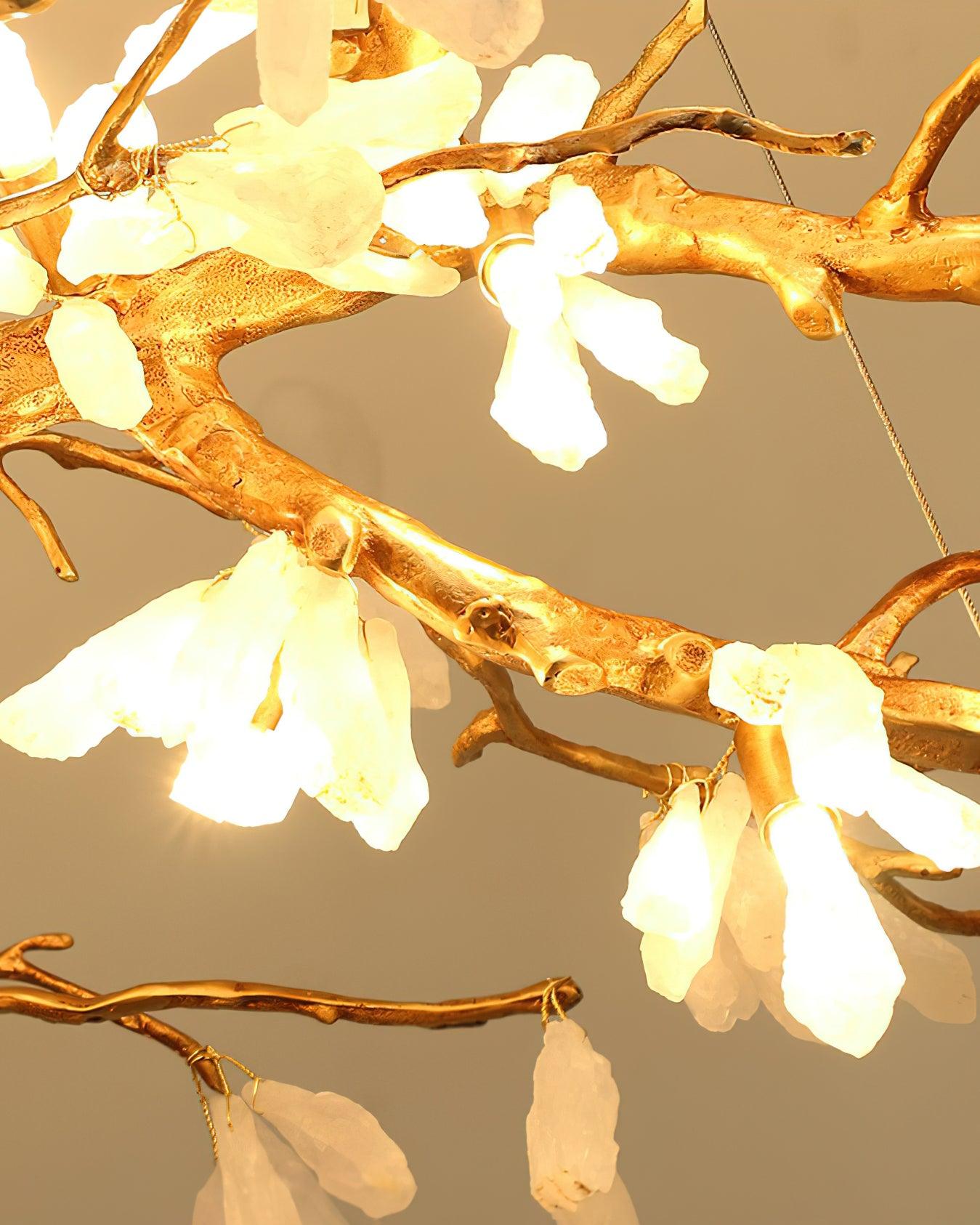 Crushed Natural Stone Chandelier - YIOSI