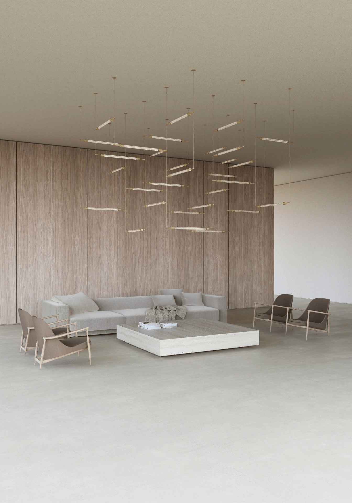 Crystal Grid Customize Chandelier - YIOSI