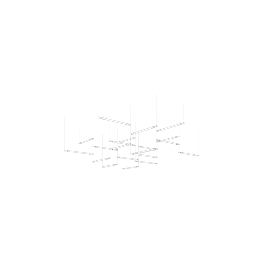 Crystal Grid Customize Chandelier - YIOSI