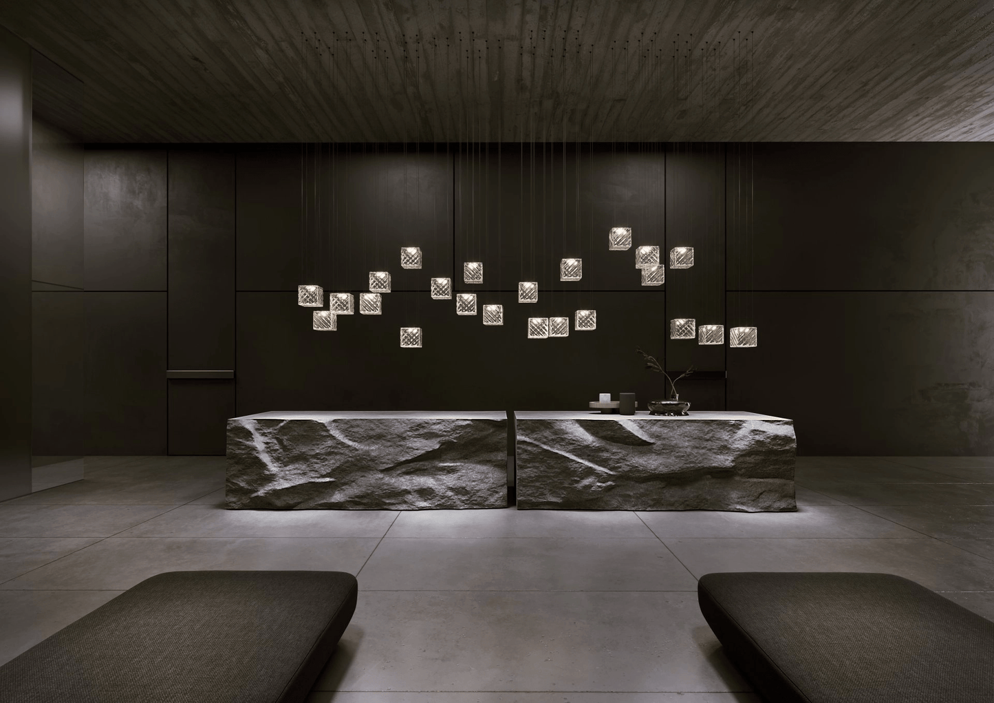 Crystal Pixels Customize Chandelier - YIOSI