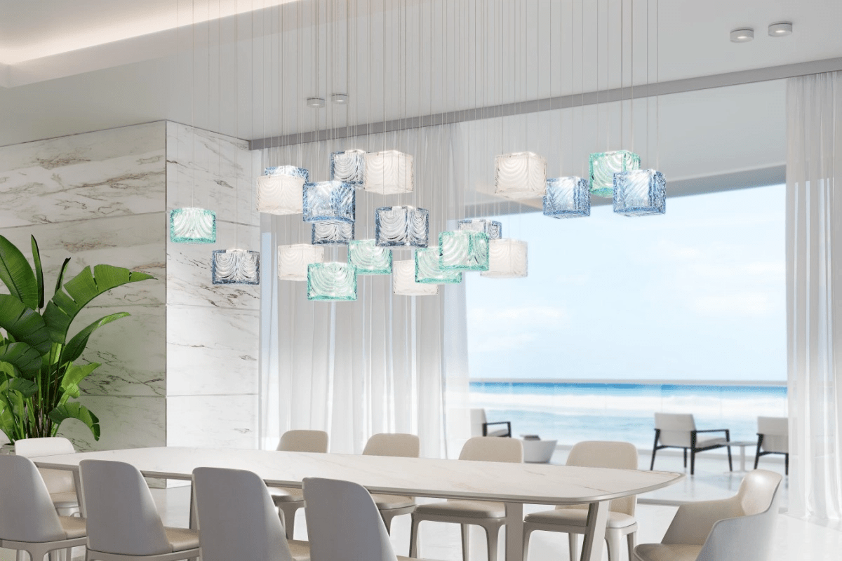 Crystal Pixels Customize Chandelier - YIOSI