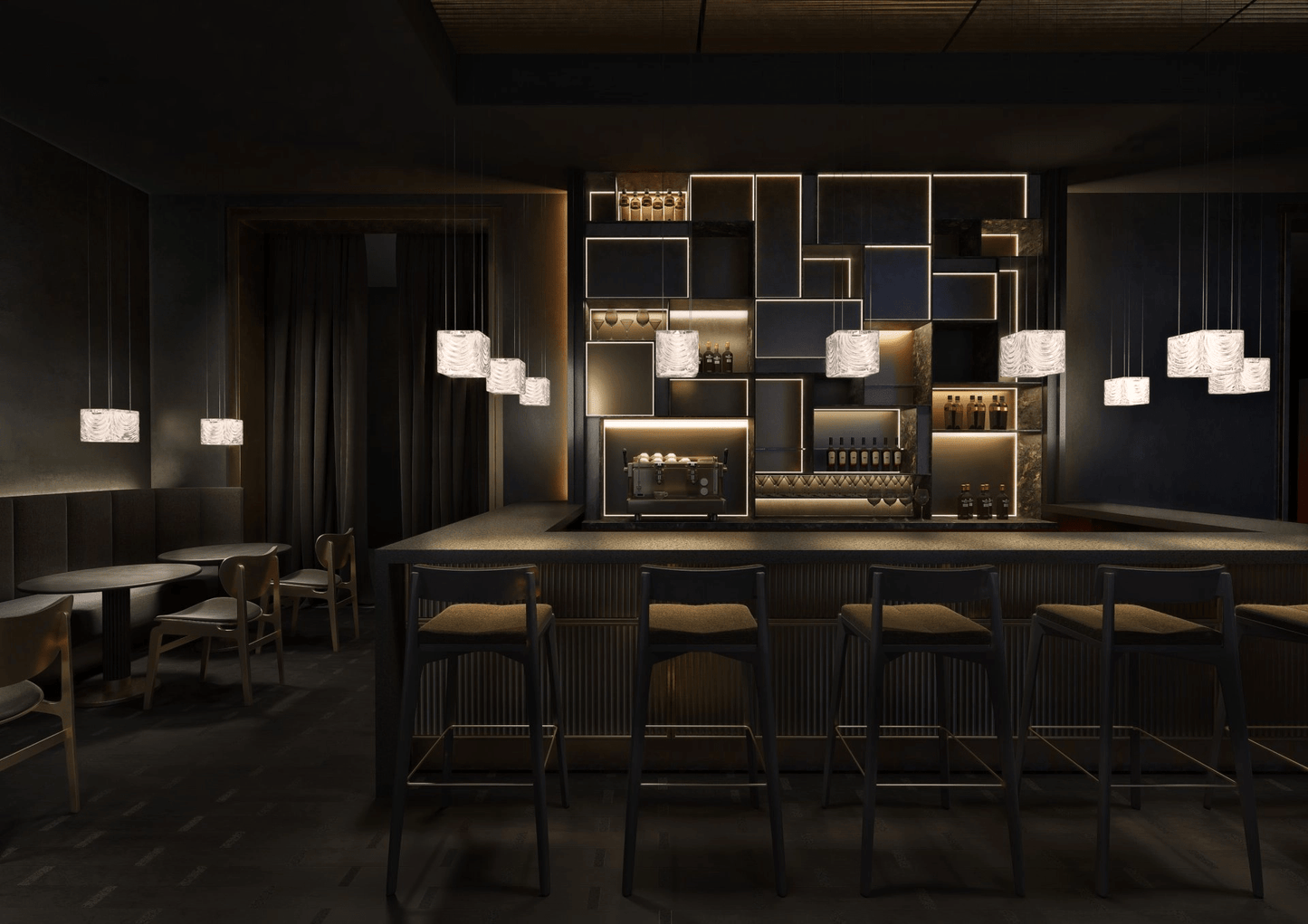 Crystal Pixels Customize Chandelier - YIOSI