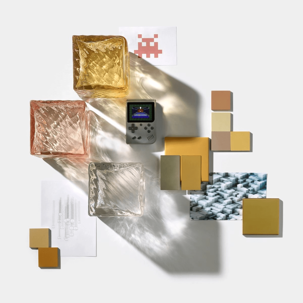 Crystal Pixels Customize Chandelier - YIOSI